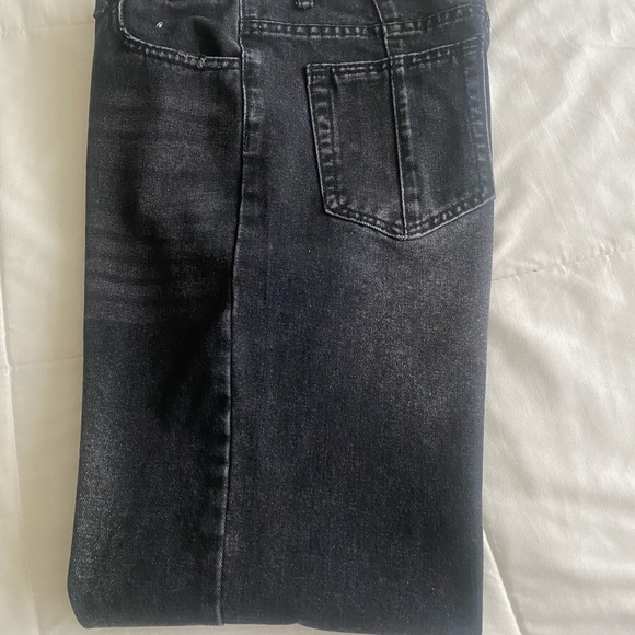 Black Washed Shein Jeans selected in size “Medium” - Picture 6 of 6
